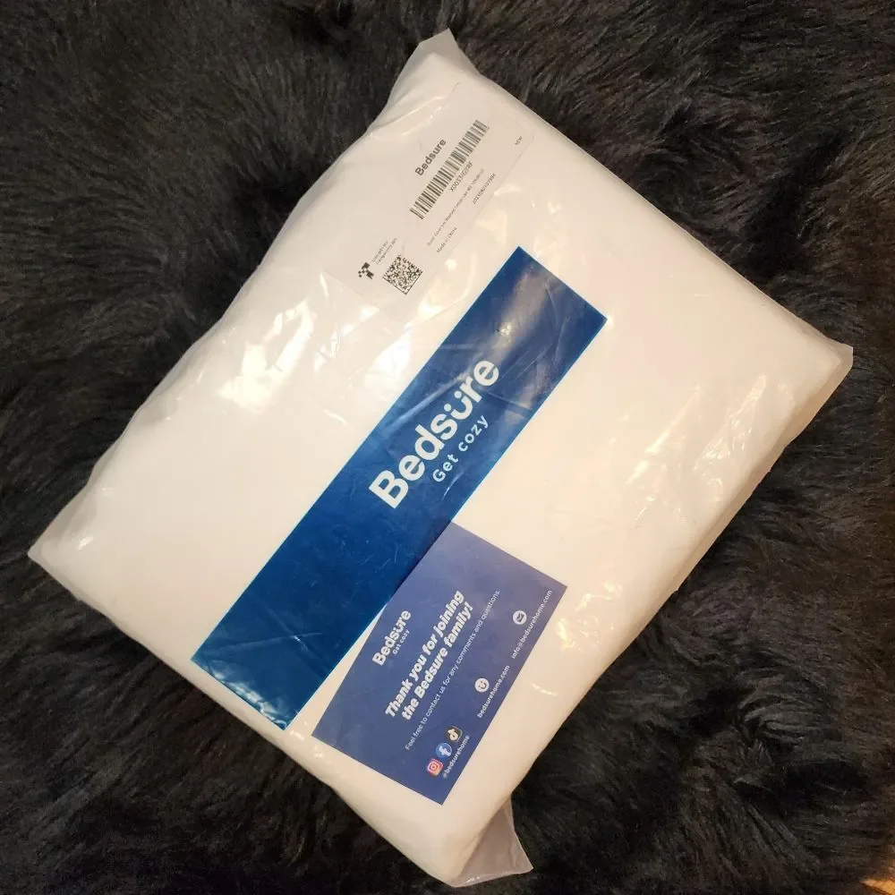 White Duvet Cover Set Bedsure - King